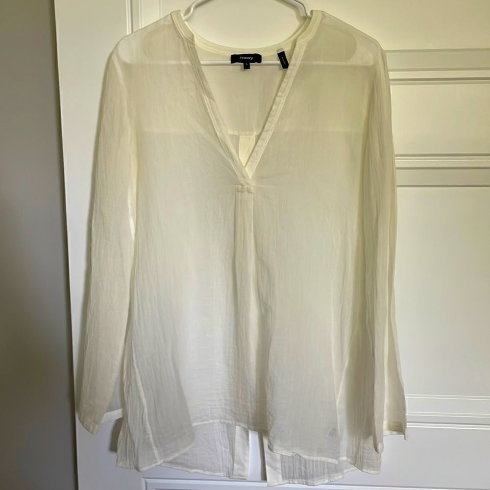 Theory Ofelia Cotton Summer Tunic